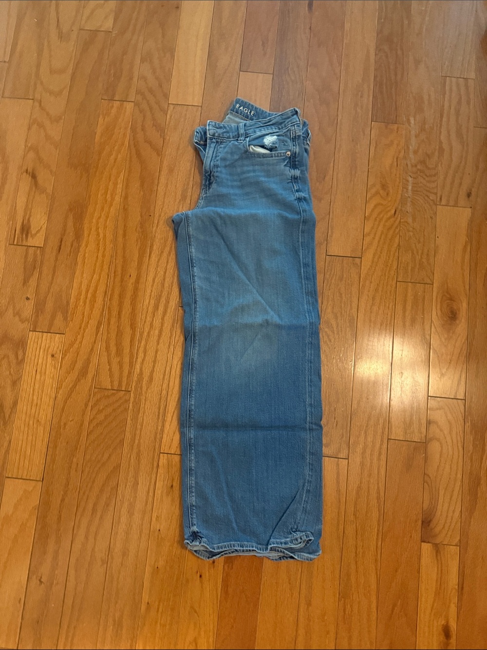 American Eagle Outfitters Low-Rise Baggy Wide Leg
